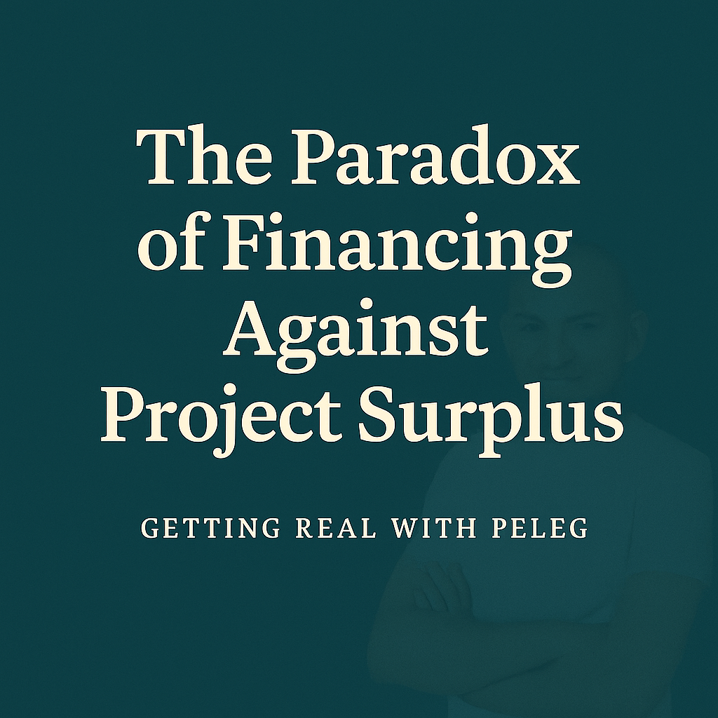 The Paradox of Financing Against Project Surplus